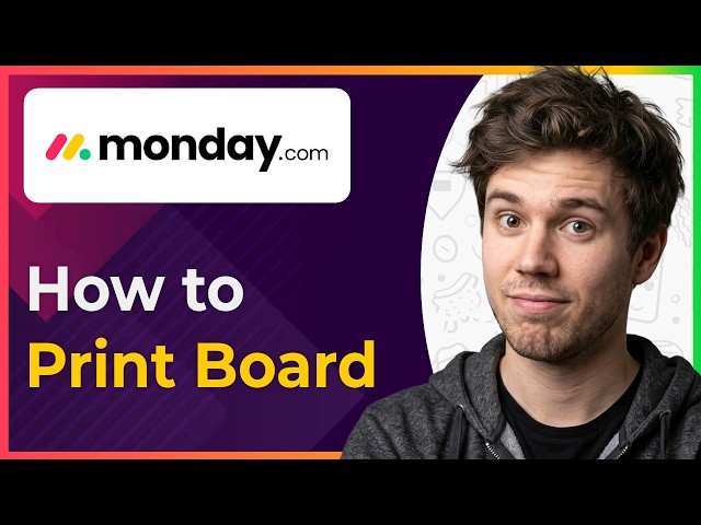 How to Print a Board in Monday.com (Step-By-Step) [2026 guide]