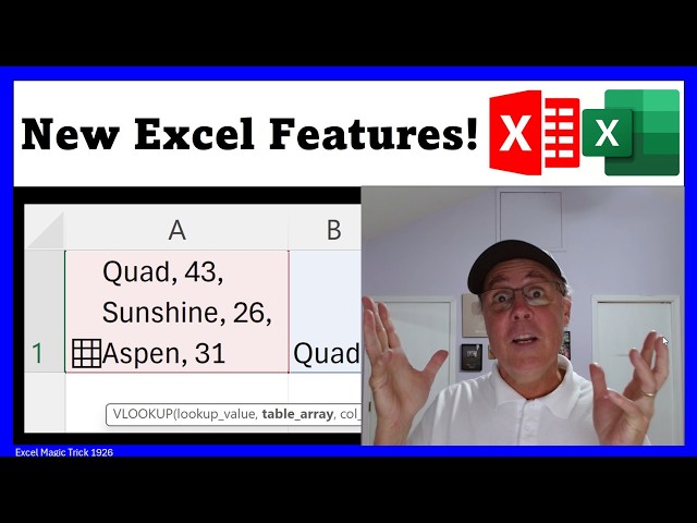 New Excel List & Array Features Change Everything. Model Building’s New Frontier. EMT 1926
