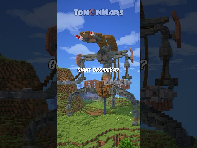 Massive Droideka Base in Minecraft!