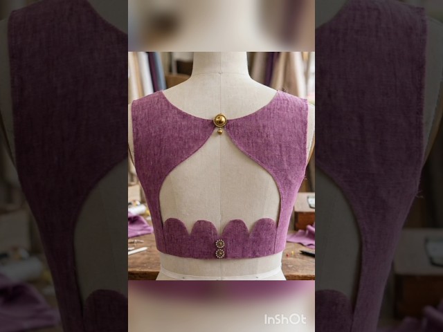 Blouse Back Neck Design Cutting | #shorts #blouse #design