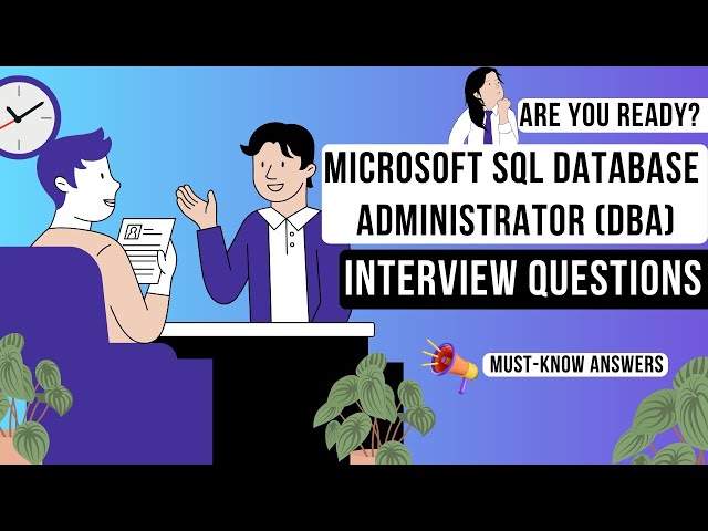 Microsoft SQL DBA Mock Interview | Real-World Questions & Answers for 2025 | SQL DBA Interview Prep