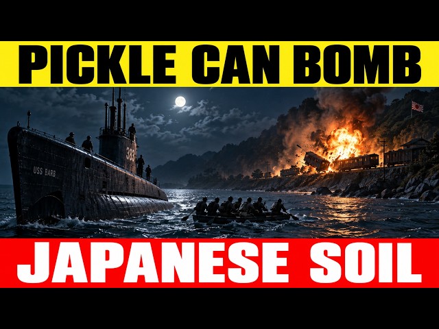 How 8 Submariners Snuck Onto Japanese Soil And Blew Up A Train With A Pickle Can Bomb