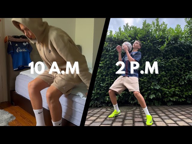 DAY IN THE LIFE OF A FOOTBALLER | PRESEASON 🫨📈