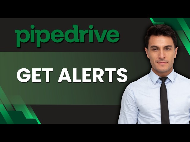 How to Get alerts in Pipedrive for Email Tracking Activities | Easy Guide 2026
