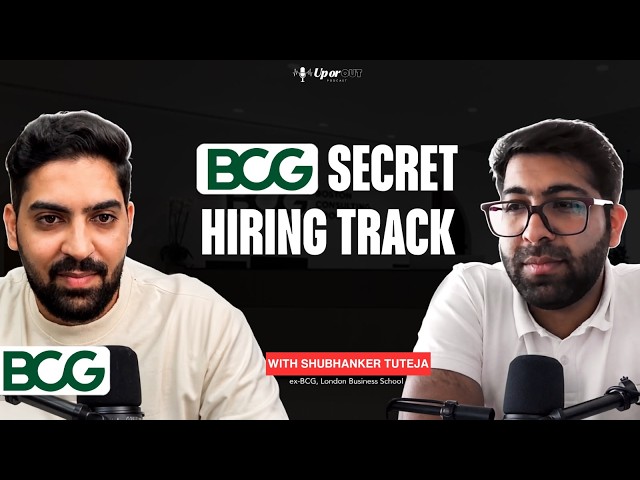 Secret Hiring Process for BCG for UG Candidates