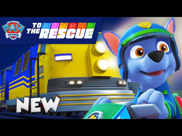 NEW! Rocky's Railroad Crossing Rescue | PAW Patrol: To The Rescue | Cartoons for Kids