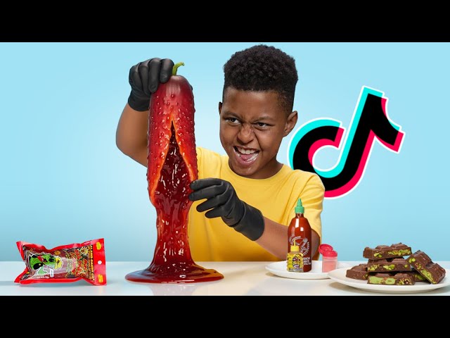 Kids Try TikTok Food Trends! | HiHo Kids
