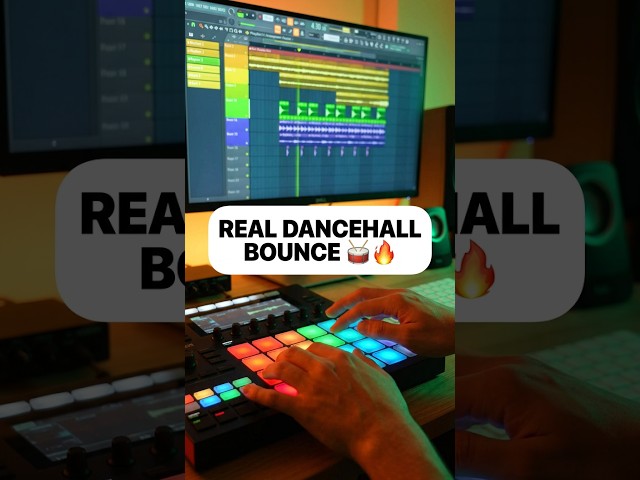 The secret to authentic Dancehall bounce 🔥 (Drum Kit Showcase)