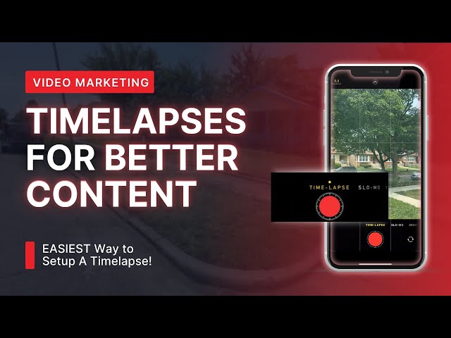How to Shoot a Time Lapse With Your Phone