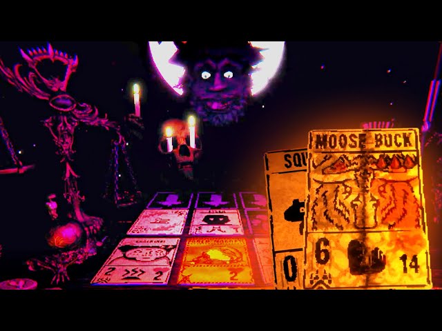 Tremble Before The Might Of THE MOON! - Inscryption