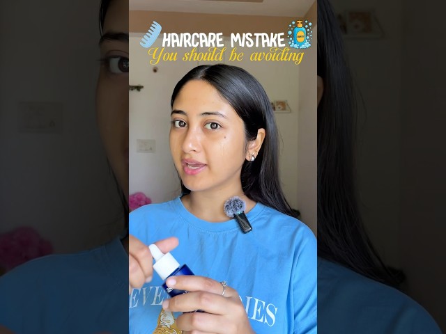 Haircare mistake you should be ￼avoiding 🚫 #shorts #haircare