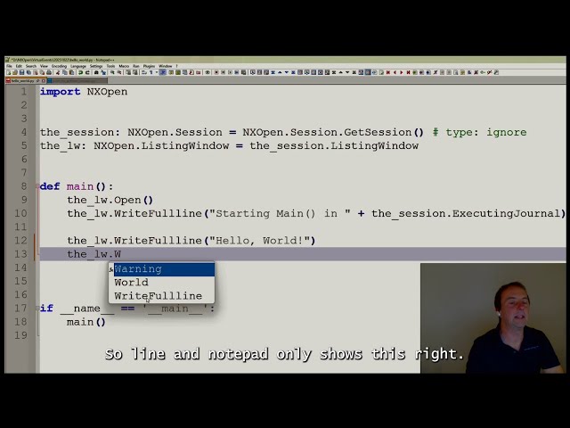 Community Conversations: Getting started with NXOpen in Python