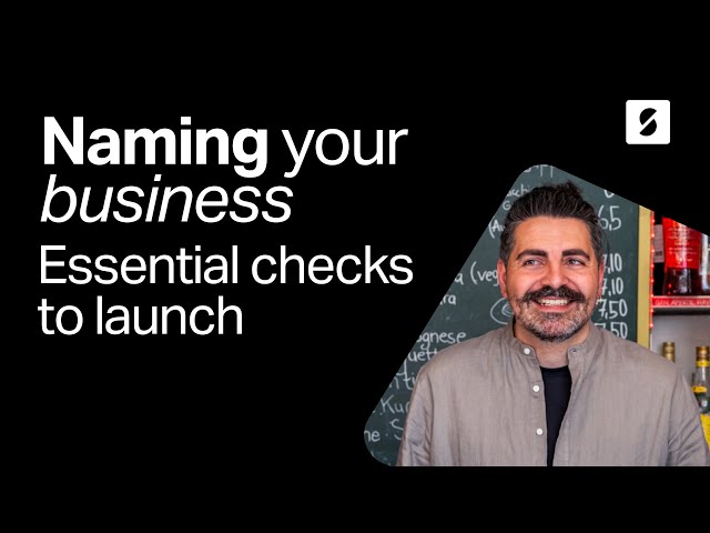 Founder Tips: What To Check Before Coming Up With Your Company Name | Running Your Business