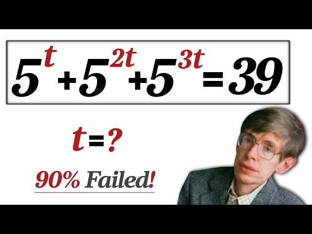 Nice Maths Olympiad Algebra Simplification | How to solve for the value of  "t"?