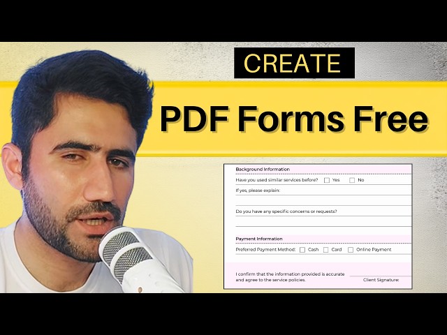 How to Create Fillable PDF Form for FREE  ( Alternative of Adobe Acrobat PRO DC )