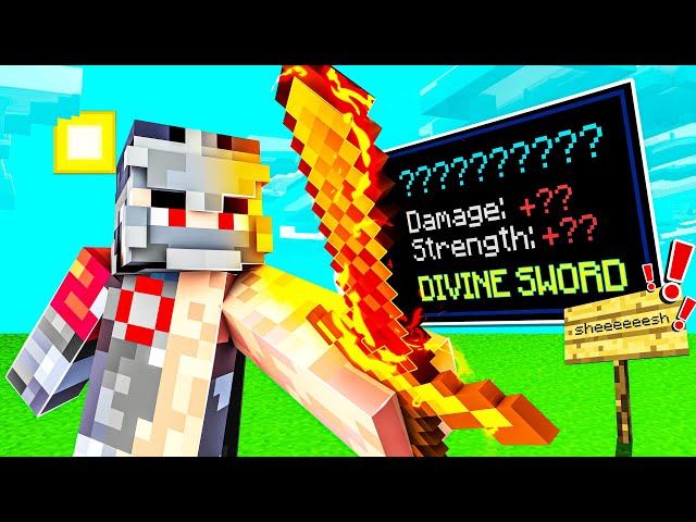 The First DIVINE Sword! (Hypixel SkyBlock)