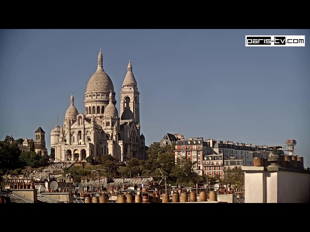 Sacré-Cœur de Montmartre - Live Webcam 24/7 | PARIS TV