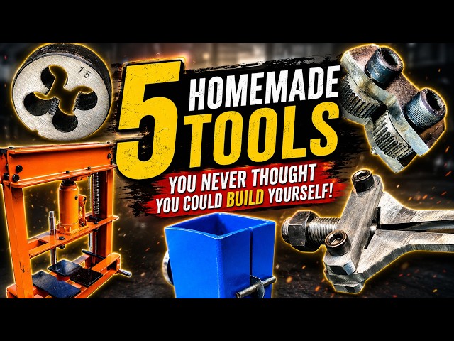 5 Homemade Tools You Never Thought You Could Build Yourself!