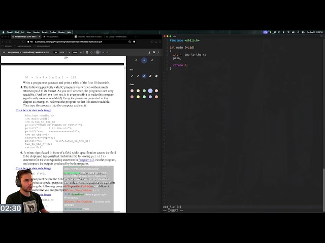 Day 4 learning C because it's fun (no AI)