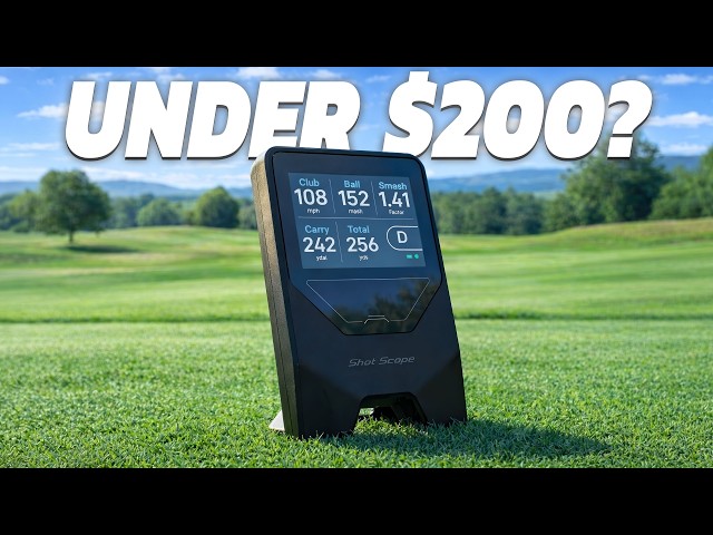 FINALLY a Launch Monitor UNDER $200 with NO SUBSCRIPTION?! (Full Accuracy Test)