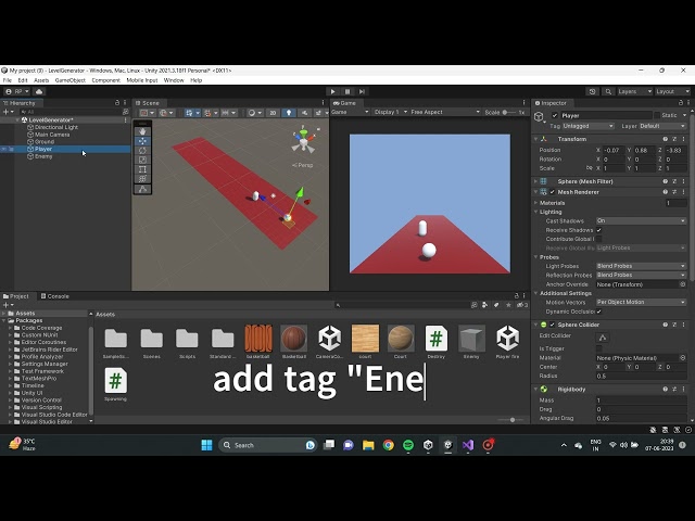 Destroy Enemy in 2 min easy way in unity 3d  #unity #development #script #3d