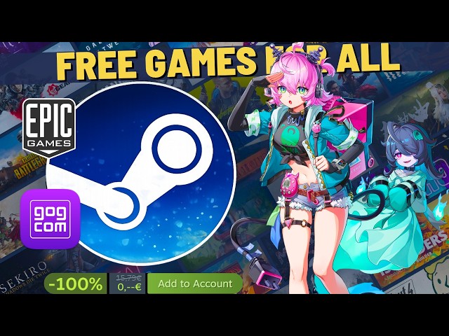 Free PC Games To Claim - Total Value: $99 -- Limited Time To Claim!