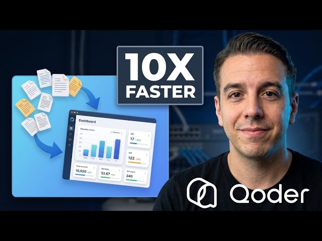 I Used Qoder to Build a Full Report From Files and a Dashboard, Boosting Efficiency