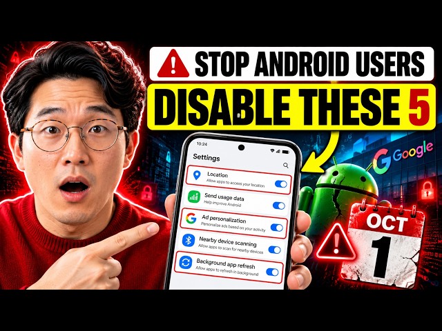 STOP Everything! Google Just Closed Android — Disable These 5 Settings Before OCT 1st
