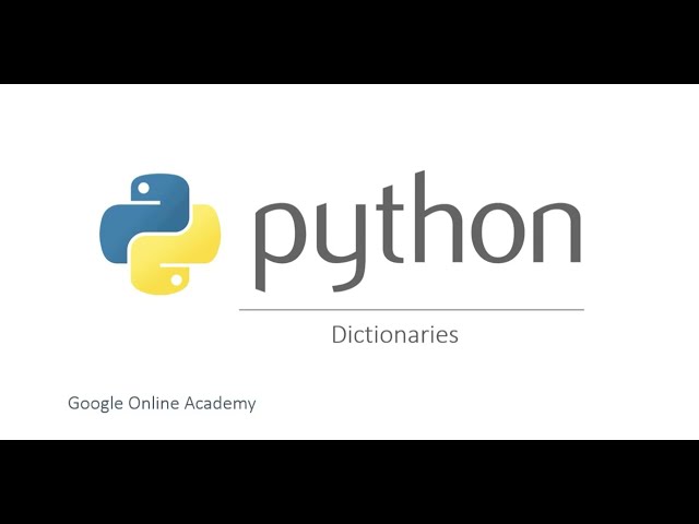 Python for Beginner - Full course - Lecture 5 : Dictionaries