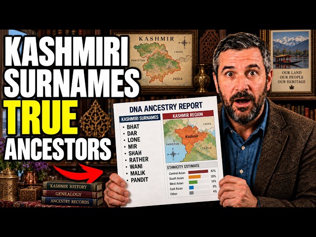 If You Have These Kashmiri  Surnames — Ancient DNA Finally Revealed Your True Ancestors