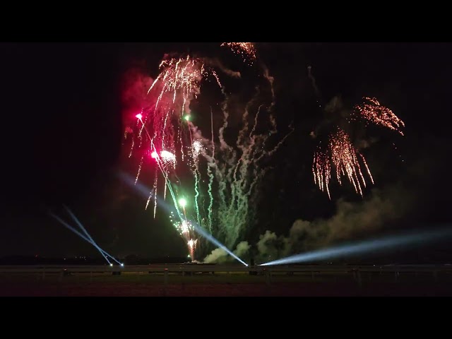 Newcastle Racecourse Fireworks 2025 | Front Row View in Stunning 8K