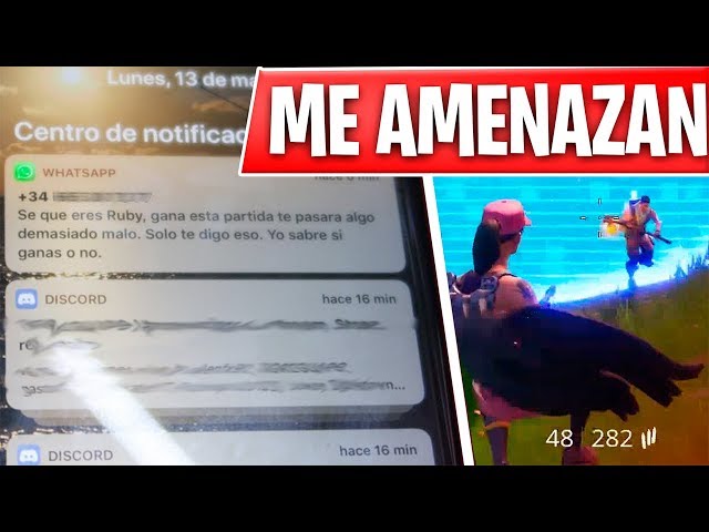 UN DESCONOCIDO ME MANDA UN MENSAJE AMENAZA Y PASA ESTO...