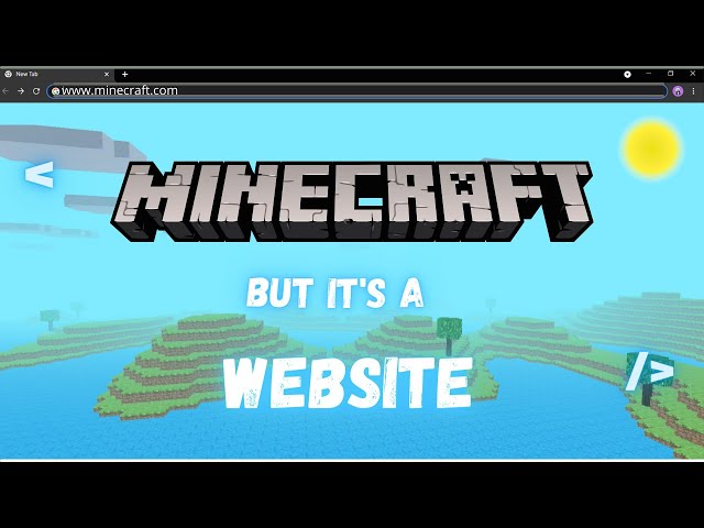Creating Minecraft as a website using HTML, CSS, JS (Three js) - 3D
