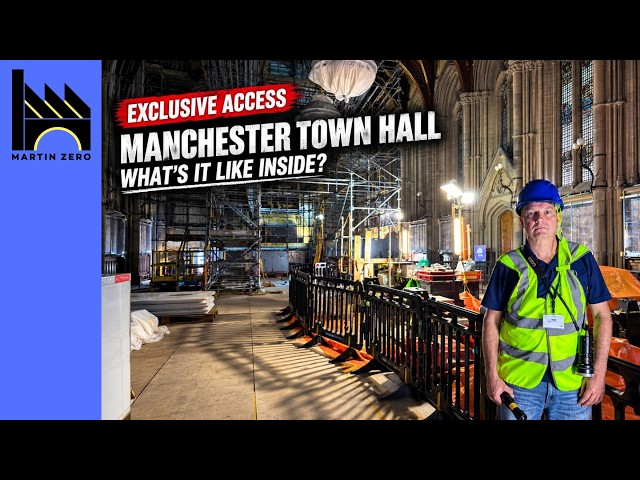 Manchester Town Hall. A glimpse inside after a 7 year refurbishment...?