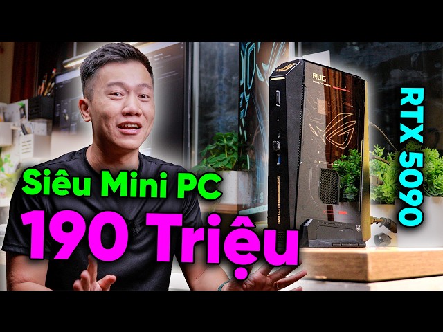 REVIEWING the $8,000 MINI PC with an RTX 5090 - Asus ROG NUC 16 Edition 20