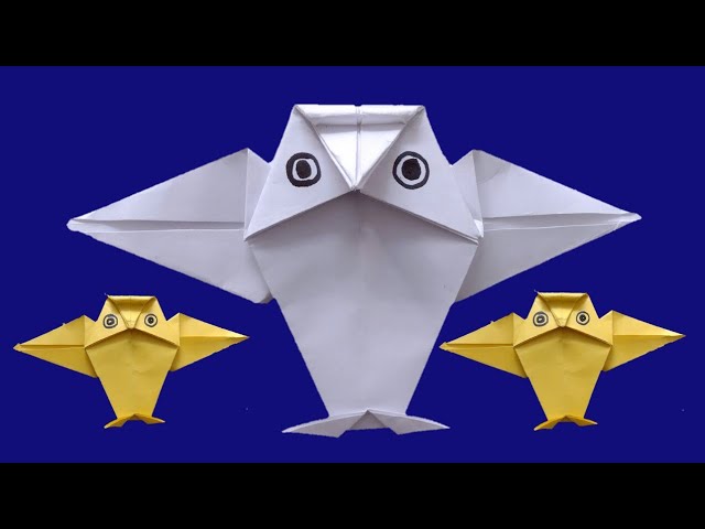 How to make an Origami Owl | Paper Owl | Easy Origami
