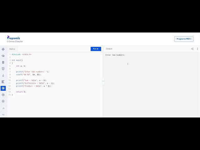 Example Program
