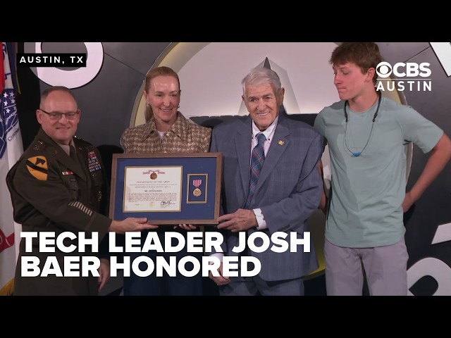 Austin tech leader Josh Baer honored for legacy of innovation, national security