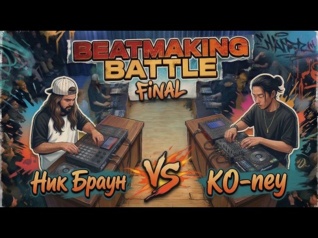 Nick Brown vs KO-ney || Beatmaking FINAL || V1 Battle 13.03.2026