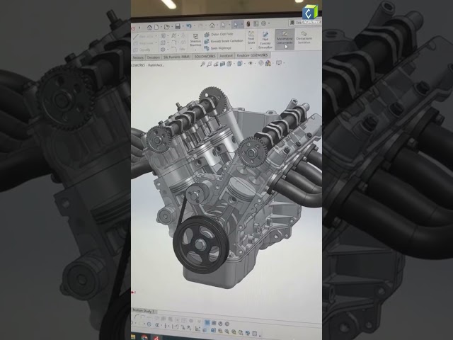 Design a V6 Engine & Master Advanced Assembly Workflows
