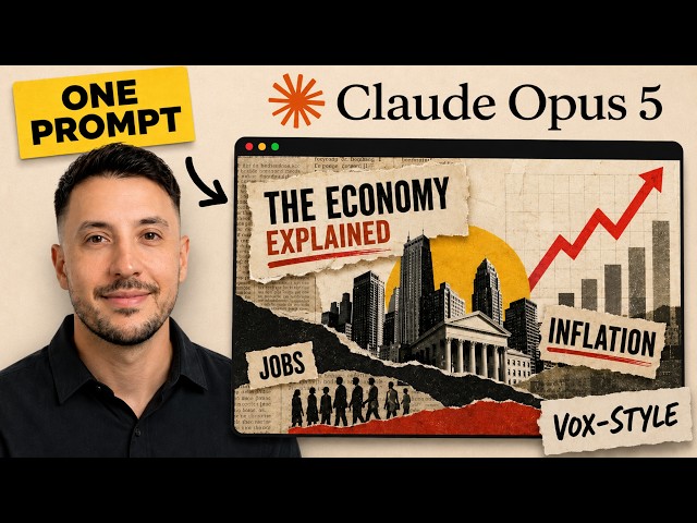 I Made a Vox-Style Explainer Video With One Prompt (Claude)
