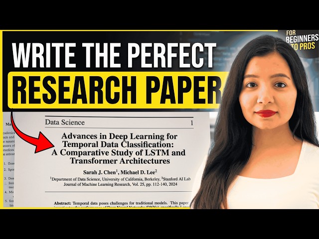 How to Write a Data Science Research Paper (Step-by-Step)