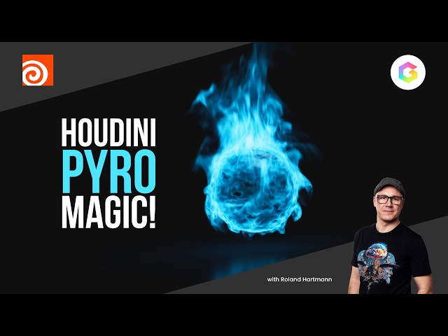 Create a Magical Fireball in Houdini – Pyro Simulation Tutorial