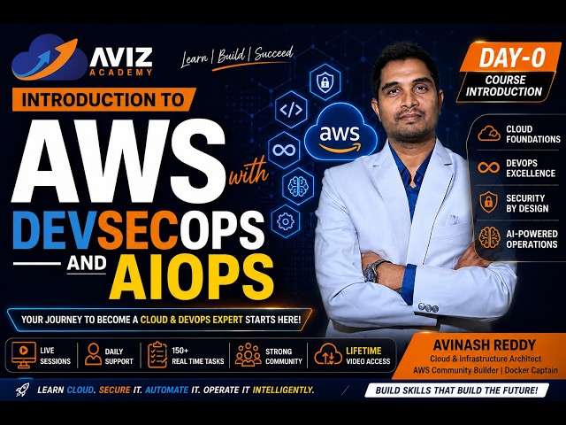 Day-0 | Introduction to Our AWS with DevSecOps Program Telugu | Aviz Academy