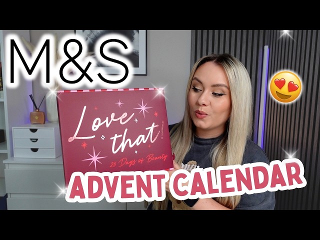 ONLY £75! MARKS & SPENCER BEAUTY ADVENT CALENDAR 2026 UNBOXING & REVIEW ✨ | MISS BOUX