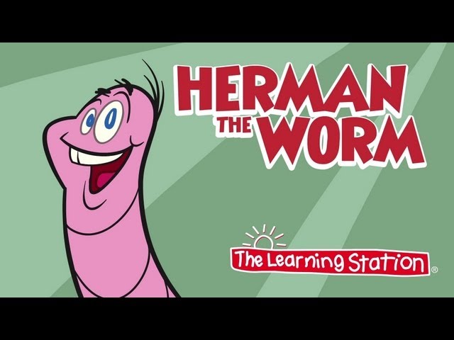Herman the Worm ♫ Camp Songs for Children ♫ Kids Brain Breaks Songs by The Learning Station