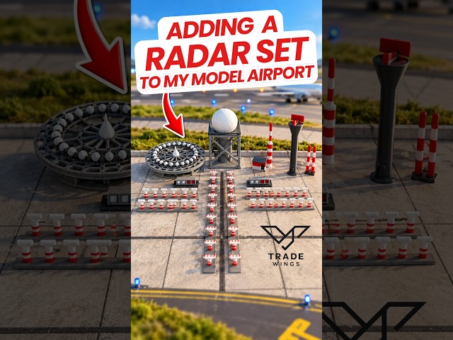 Adding a Radar Set To My Model Airport
