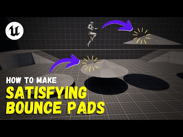 How To Create DK Country Style Bounce Pads - Unreal Engine 5 Tutorial
