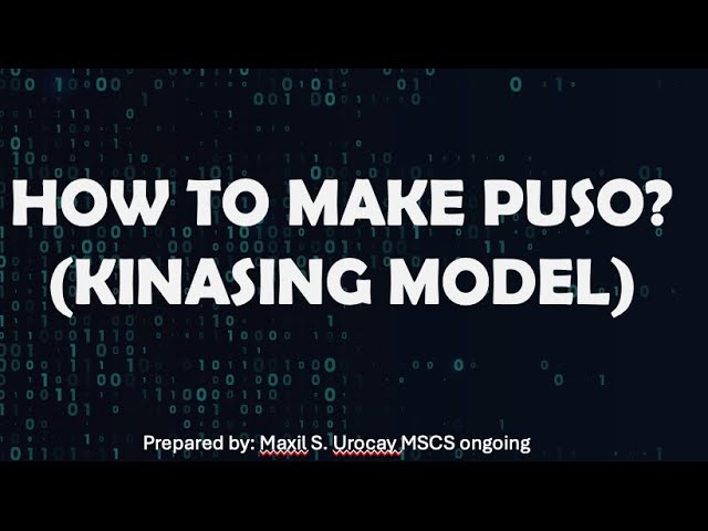 Puso Tutorial (Bisaya) || xam yu