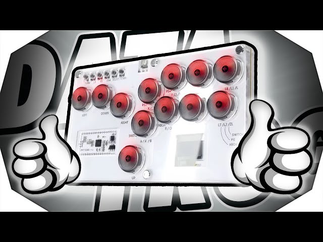 🕹️ DATA FROG Arcade Stick Unboxing (SKY2040 Hitbox) | BEST Leverless Controller?! ✅